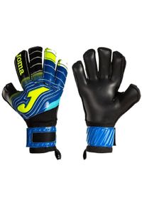 Rękawice bramkarskie piłkarskie treningowe Joma Brave. Kolor: czarny, wielokolorowy. Materiał: elastan, poliester, nylon. Sport: piłka nożna