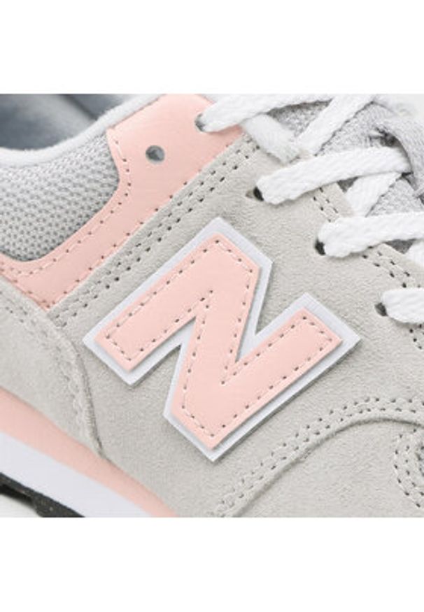 New Balance Sneakersy GC574EVK Szary. Kolor: szary. Materiał: skóra, zamsz. Model: New Balance 574