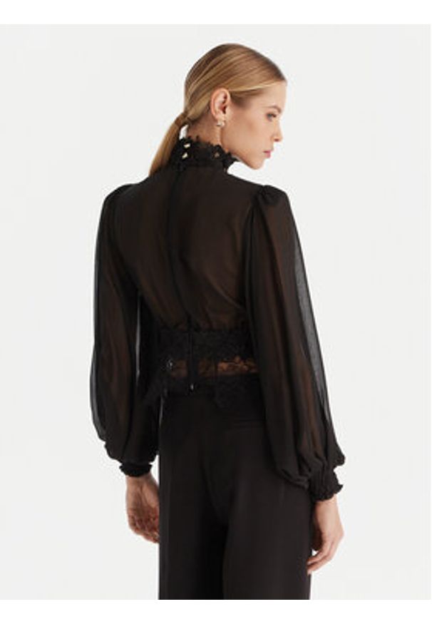 Babylon Bluzka S00310 Czarny Regular Fit. Kolor: czarny. Materiał: syntetyk