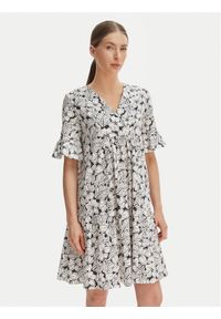 Weekend Max Mara Sukienka codzienna Fuoco 2615621072 Beżowy Regular Fit. Okazja: na co dzień. Kolor: beżowy. Materiał: bawełna. Typ sukienki: proste. Styl: casual #1