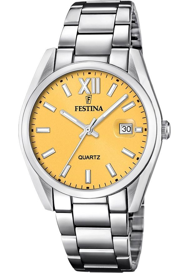 Zegarek Festina Zegarek męski Festina F20683-8 srebrny. Kolor: srebrny
