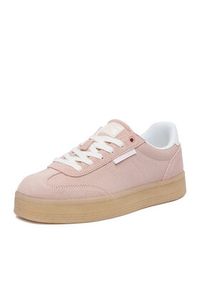 Guess Jeans Sneakersy CWBEO-V12-1219-25WC1051 Różowy jasny. Kolor: różowy. Materiał: skóra, zamsz #9