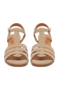 Lasocki Sandały CEO-25F531-4 Beżowy. Kolor: beżowy. Materiał: zamsz, skóra #3