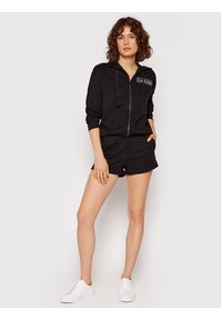 Calvin Klein Underwear Szorty piżamowe 000QS6799E Czarny Regular Fit. Kolor: czarny. Materiał: bawełna, syntetyk