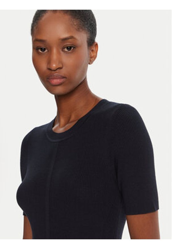 BOSS Sukienka codzienna Fadridi 50535658 Niebieski Regular Fit. Okazja: na co dzień. Kolor: niebieski. Materiał: syntetyk. Typ sukienki: proste. Styl: casual