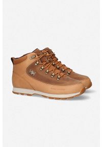 Helly Hansen buty The Forester damskie kolor brązowy 10516-072. Nosek buta: okrągły. Zapięcie: sznurówki. Kolor: brązowy. Materiał: materiał #6