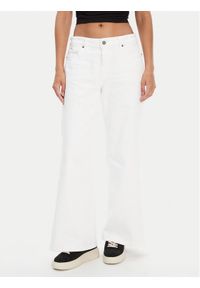 Guess Jeans Jeansy W5YA0O D0131 Biały Regular Fit. Kolor: biały