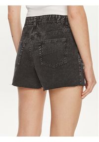only - ONLY Szorty jeansowe Manja 15318752 Czarny Boyfriend Fit. Kolor: czarny. Materiał: bawełna