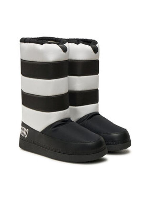 Love Moschino - LOVE MOSCHINO Śniegowce JA24302G0LISG00A Czarny. Kolor: czarny. Materiał: materiał