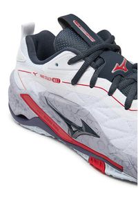 Mizuno Buty halowe Wave Stealth Neo 2 X1GA2400 Biały. Kolor: biały. Materiał: materiał. Model: Mizuno Wave