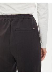 TOMMY HILFIGER - Tommy Hilfiger Spodnie materiałowe WW0WW43633 Czarny Straight Fit. Kolor: czarny. Materiał: wiskoza #4