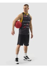 4f - 4F Tank top replika wyjazdowy z sezonu 2023/24 męski 4F x Sokół Łańcut - multikolor XXL. Kolor: wielokolorowy. Materiał: dzianina