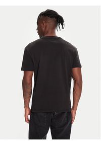 Tommy Jeans T-Shirt DM0DM22464 Czarny Regular Fit. Kolor: czarny. Materiał: bawełna