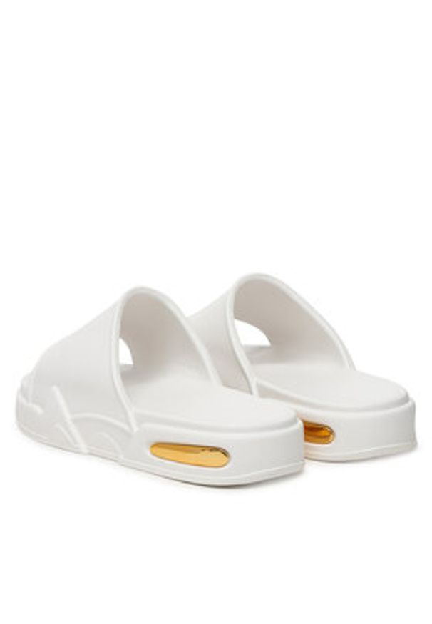 Giuseppe Zanotti Klapki RM60001 Biały. Kolor: biały. Materiał: syntetyk