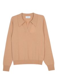 JENESEQUA - Sweter z kaszmirem Jasmine. Kolor: brązowy. Materiał: kaszmir. Długość rękawa: długi rękaw. Długość: długie