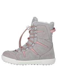 Buty trekkingowe dla dzieci Lowa Winterstiefel Lucy Gtx. Wysokość cholewki: za kostkę. Kolor: wielokolorowy. Materiał: materiał, tkanina, skóra, syntetyk. Szerokość cholewki: normalna