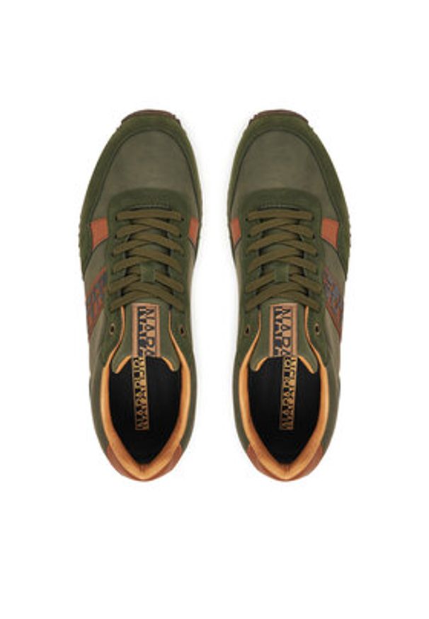 Napapijri Sneakersy Cosmos NP0A88XV Zielony. Kolor: zielony. Materiał: materiał