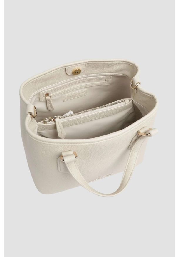 Valentino by Mario Valentino - VALENTINO Torebka w kolorze ecru Brixton Shopping. Kolor: beżowy. Styl: elegancki