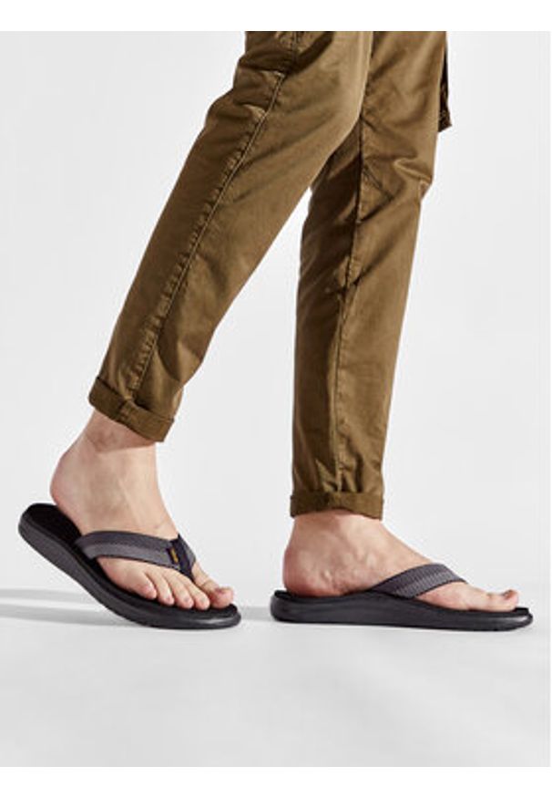 Teva Japonki Voya Flip 1019050 Szary. Kolor: szary. Materiał: materiał