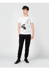 Iceberg T-Shirt | F012639A | Mężczyzna | Biały. Okazja: na co dzień. Kolor: biały. Materiał: bawełna, elastan. Wzór: nadruk. Styl: klasyczny, casual, elegancki #1