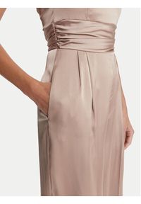 Marella Kombinezon Camilla 2515231022200 Beżowy Regular Fit. Kolor: beżowy. Materiał: syntetyk
