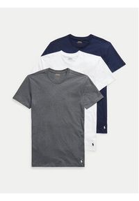 Polo Ralph Lauren Komplet 3 t-shirtów 714830304036 Kolorowy Slim Fit. Typ kołnierza: polo. Materiał: bawełna. Wzór: kolorowy #5
