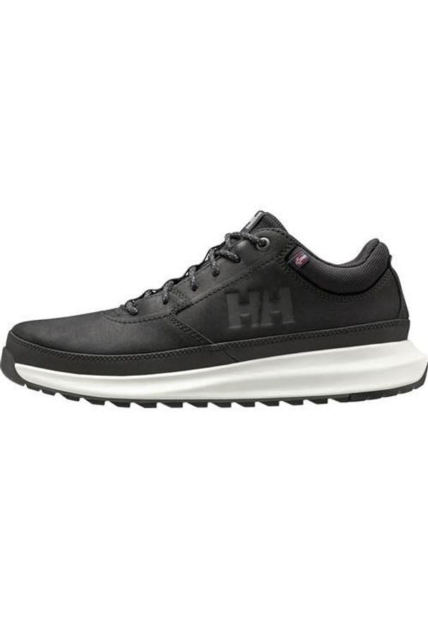 Buty do chodzenia męskie Helly Hansen Beckett. Zapięcie: sznurówki. Kolor: czarny. Materiał: materiał. Szerokość cholewki: normalna. Sport: turystyka piesza