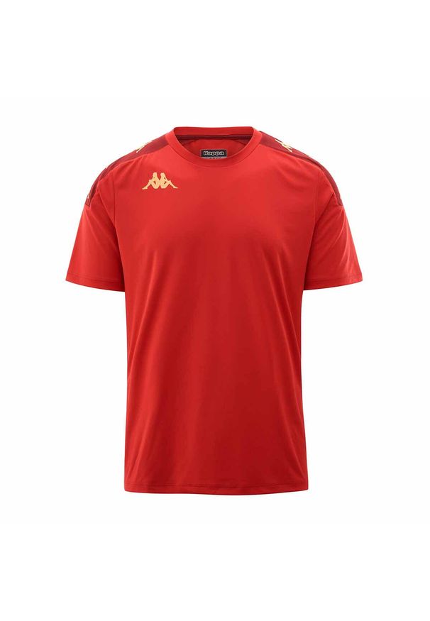 Koszulka Kappa Gianto. Kolor: wielokolorowy, czerwony