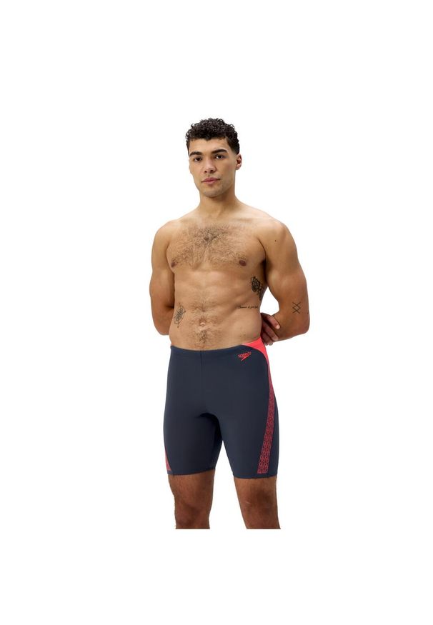Spodenki pływackie męskie Speedo Hyperboom Spl Jam. Kolor: czarny. Materiał: materiał