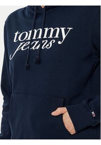 Tommy Jeans Bluza DW0DW20170 Granatowy Regular Fit. Kolor: niebieski. Materiał: bawełna #4