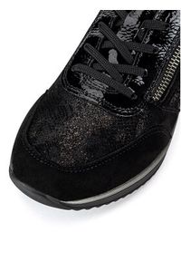 Remonte Sneakersy D2401-02 Czarny. Kolor: czarny. Materiał: materiał #7