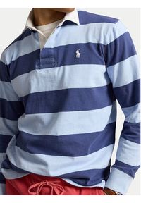 Polo Ralph Lauren Polo The Iconic Rugby 710717116032 Niebieski Regular Fit. Typ kołnierza: polo. Kolor: niebieski. Materiał: bawełna #4