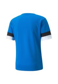 Puma - Koszulka piłkarska męska PUMA teamRISE Jersey. Kolor: wielokolorowy, niebieski, czarny. Materiał: poliester. Sport: piłka nożna
