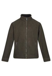 Regatta - Polar Z Suwakiem Męski Garrian II. Kolor: zielony. Materiał: polar. Sezon: zima. Sport: turystyka piesza #1