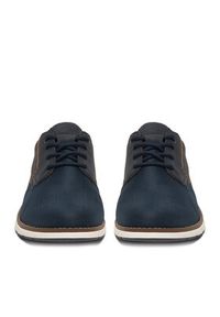 Rieker Półbuty 11301-14 Granatowy. Kolor: niebieski. Materiał: materiał #7