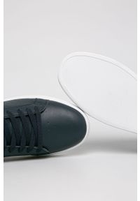 U.S. Polo Assn. - Buty. Nosek buta: okrągły. Zapięcie: sznurówki. Kolor: niebieski. Materiał: syntetyk, materiał, skóra ekologiczna. Szerokość cholewki: normalna. Obcas: na obcasie. Wysokość obcasa: średni, niski #4