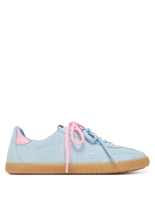 Sneakersy Tamaris. Kolor: niebieski