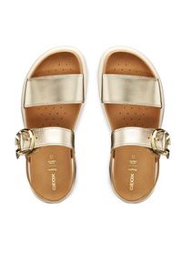 Geox Sandały D Xand 2S D65PAA 000CF C2012 Złoty. Kolor: złoty. Materiał: skóra #5
