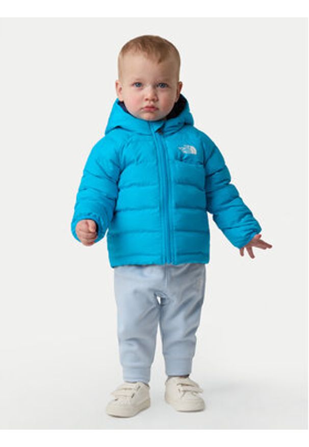 The North Face Kurtka zimowa Perrito NF0A88W3 Niebieski Regular Fit. Kolor: niebieski. Materiał: syntetyk. Sezon: zima