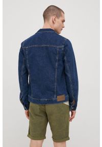 Tom Tailor kurtka jeansowa męska kolor granatowy przejściowa. Okazja: na co dzień. Kolor: niebieski. Materiał: jeans. Styl: casual #3