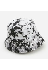 Reserved - Dwustronny kapelusz bucket hat - Czarny. Kolor: czarny #1