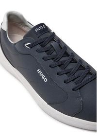 Hugo Sneakersy Riven Tenn 50524249 Granatowy. Kolor: niebieski. Materiał: materiał #6