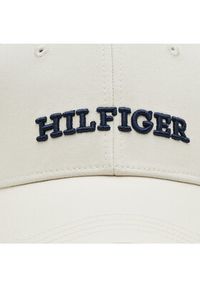 TOMMY HILFIGER - Tommy Hilfiger Czapka z daszkiem Hilfiger Prep Cap AW0AW16040 Écru. Materiał: materiał #3