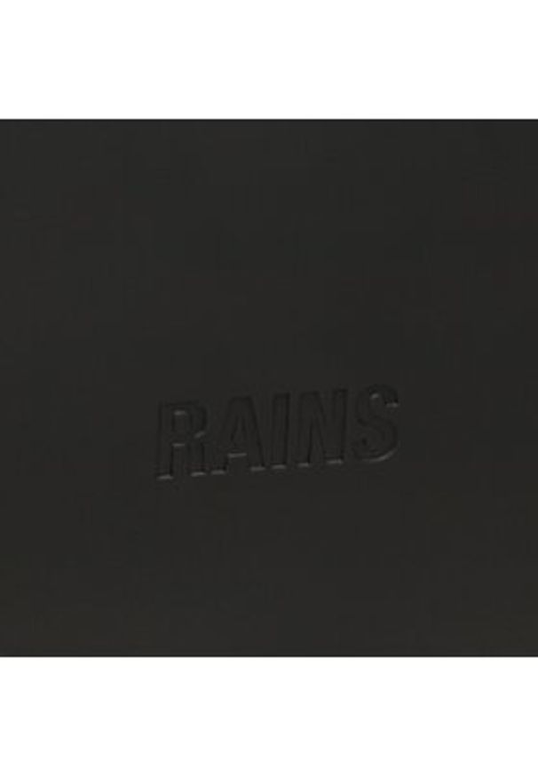 Rains Kosmetyczka Wash Bag Small 15580 Czarny. Kolor: czarny. Materiał: skóra