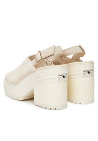 Converse Sandały Chuck 70 De Luxe Heel Mule A15070C Écru. Kolor: kremowy. Materiał: skóra, zamsz #4