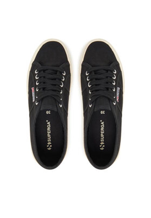 Superga Tenisówki 2750 COTU Czarny. Kolor: czarny. Materiał: materiał