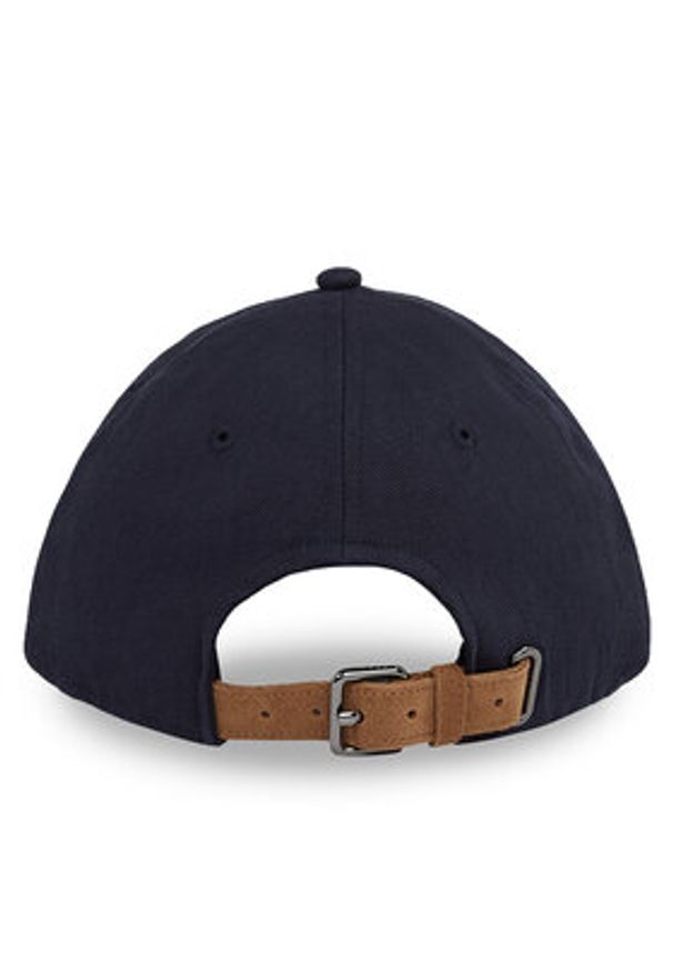 TOMMY HILFIGER - Tommy Hilfiger Czapka z daszkiem Th Flag Herringbone 6 Panel Cap AM0AM13385 Granatowy. Kolor: niebieski. Materiał: materiał, bawełna