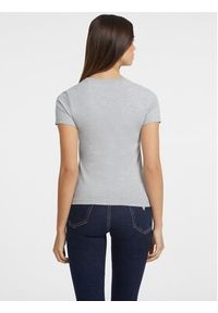 Guess Jeans T-Shirt W4YI01 J1314 Szary Slim Fit. Kolor: szary. Materiał: bawełna #4