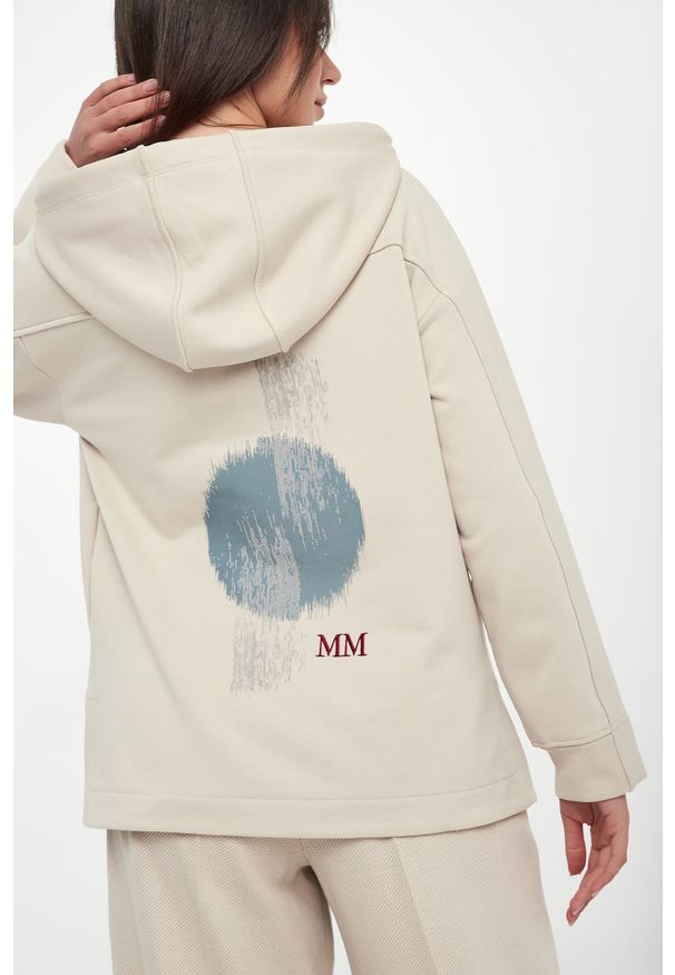 Bluza damska z kapturem Cloro MM. Typ kołnierza: kaptur