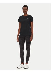 Under Armour Koszulka techniczna Rech SSC 1384231 Czarny Relaxed Fit. Kolor: czarny. Materiał: syntetyk #4